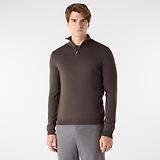 Thumbnail 2 of Oliver Sweeney Men's Curragh Jumper - Chocolate