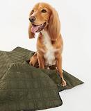 Thumbnail 2 of Barbour Dog Bone Quilted Blanket - Dark Olive