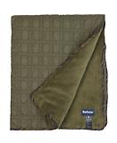 Thumbnail 1 of Barbour Dog Bone Quilted Blanket - Dark Olive