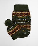 Thumbnail 3 of Barbour Case Fair Isle Dog Gift Set - Olive