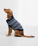 Thumbnail 2 of Barbour Marlow Fair Isle Dog Jumper - Navy