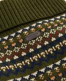 Thumbnail 4 of Barbour Marlow Fair Isle Dog Jumper - Olive