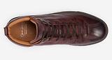Thumbnail 4 of Oliver Sweeney Men's Defeza Hand Finished Calf Leather Retro Trainers - Burgundy