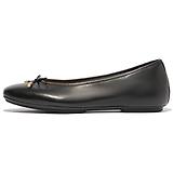 Thumbnail 10 of FitFlop Women's DELICATO Bow Soft Leather Ballet Flats - Black