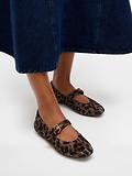 Thumbnail 12 of Fitflop Women's DELICATO Leopard Suede Mary Janes - Chocolate Mix