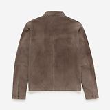 Thumbnail 7 of Oliver Sweeney Men's Dimson Kid Suede Biker Jacket - Truffle