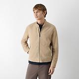 Thumbnail 2 of Oliver Sweeney Men's Dimson Suede Biker Jacket - Sand