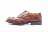 Thumbnail 2 of Cheaney Men's Hythe II R Wingcap Oxford Brogues - Mahogany Grain Leather