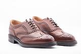 Thumbnail 3 of Cheaney Men's Hythe II R Wingcap Oxford Brogues - Mahogany Grain Leather