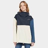 Thumbnail 2 of Didriksons Women's Thyra Jacket - True Blue/Dark Blue/White