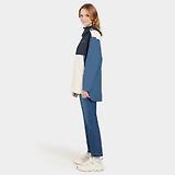 Thumbnail 5 of Didriksons Women's Thyra Jacket - True Blue/Dark Blue/White