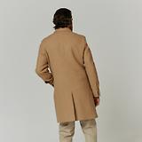 Thumbnail 5 of Oliver Sweeney Men's Eglinton Italian Recycled Wool Overcoat - Wheat