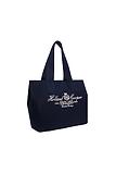 Thumbnail 5 of Holland Cooper Women's Essential Tote Bag - Navy Ecru