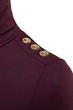 Thumbnail 4 of Holland Cooper Women's Essential Roll Neck - Burgandy