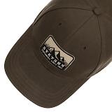 Thumbnail 2 of Stetson Exploring Since 1865 Waxed Cotton Baseball Cap - Dark Brown
