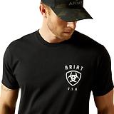 Thumbnail 3 of Ariat Men's Ariat Faded Bull T-Shirt - Black