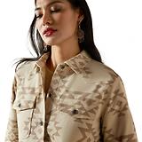 Thumbnail 3 of Ariat Women's Clovis Insulated Shirt Jacket - Puebla Print