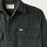 Thumbnail 5 of Filson Men's Insulated Flannel Shirt - Charcoal
