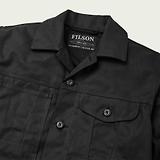 Thumbnail 3 of Filson Men's Tin Cloth Short Lined Cruiser Jacket - Black