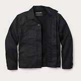 Thumbnail 5 of Filson Men's Tin Cloth Short Lined Cruiser Jacket - Black