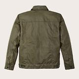 Thumbnail 2 of Filson Tin Cloth Short Lined Cruiser Jacket - Military Green