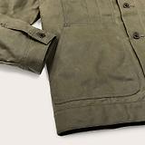 Thumbnail 5 of Filson Tin Cloth Short Lined Cruiser Jacket - Military Green