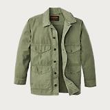 Thumbnail 3 of Filson Cotton Reverse Sateen Field Cruiser Jacket - Washed Fatigue Green