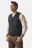 Thumbnail 3 of Filson Men's Mackinaw Wool Vest - Dark Navy