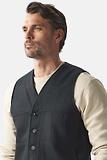 Thumbnail 4 of Filson Men's Mackinaw Wool Vest - Dark Navy
