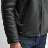 Thumbnail 9 of Oliver Sweeney Men's Follakilla Double Faced Shearling Jacket - Black