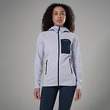 Thumbnail 2 of Montane Women's Protium CP Hooded Fleece Jacket - Lilac Haze
