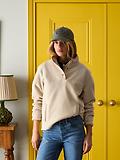 Thumbnail 10 of Joules Women's Lulworth Funnel Neck Fleece - Sandstone