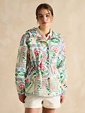 Thumbnail 2 of Joules Women's Holt Waterproof Packable Raincoat - Mosaic Floral