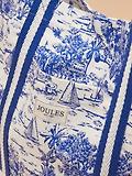 Thumbnail 4 of Joules Women's Promenade Canvas Beach Bag - Blue Toile