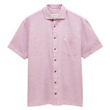 Thumbnail 1 of Joules Men's Plain Short Sleeve Linen Shirt - Violet Purple