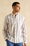Thumbnail 2 of Joules Men's Long Sleeve Linen Shirt - Multi Stripe