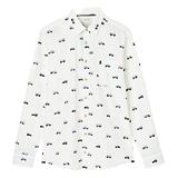 Thumbnail 1 of Joules Men's Invitation 'Land Rover' Cotton Shirt - White