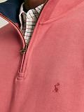 Thumbnail 6 of Joules Men's Alistair Zip Neck Jumper - Pink