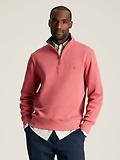 Thumbnail 2 of Joules Men's Alistair Zip Neck Jumper - Pink