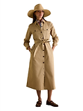 Thumbnail 3 of Joules Women's Meredith Midi Shirt Dress - Tan Brown