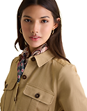 Thumbnail 6 of Joules Women's Meredith Midi Shirt Dress - Tan Brown