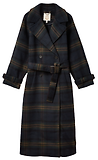 Thumbnail 1 of Joules Women's Amberly Longline Wool Blend Coat - Navy