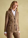 Thumbnail 3 of Joules Women's Foxley Tweed Suit Blazer - Check