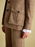 Thumbnail 5 of Joules Women's Foxley Tweed Suit Blazer - Check
