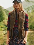 Thumbnail 10 of Joules Women's Cawthorne Tweed Gilet - Herringbone
