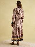 Thumbnail 3 of Joules Women's Rosa Maxi Shirt Dress - Paisley Multi