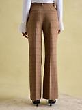 Thumbnail 4 of Joules Women's Foxley Wide Leg Tweed Trousers - Yarrow Check