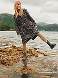 Thumbnail 7 of Joules Women's Oakfield Short Neoprene-Lined Wellies - Black