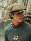 Thumbnail 6 of Joules Men's Ashby Flat Cap - Brown