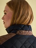 Thumbnail 7 of Joules Women's Braemar Luxe Showerproof Diamond Quilted Coat - Navy